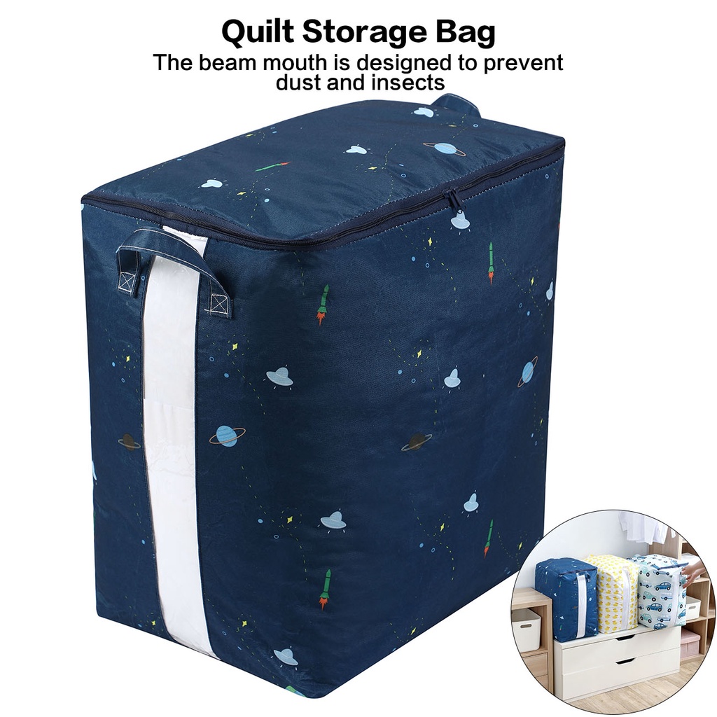 Túi JUJIAJIA đựng chăn không thấm nước chống ẩm chống bụi chịu lực