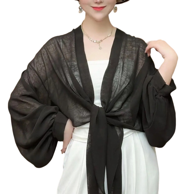 Áo Khoác Mỏng Nhẹ Tay Dài Chống Nắng Thời Trang Mùa Hè Cho Nữ