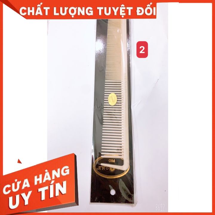 LƯỢC CẮT TÓC NAM NỮ màu trắng -chống nhiệt- dùng cắt tóc -chải tóc bới tóc không làm đau đầu-