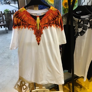 Áo thun unisex Marcelo Burlon chim lửa ss18