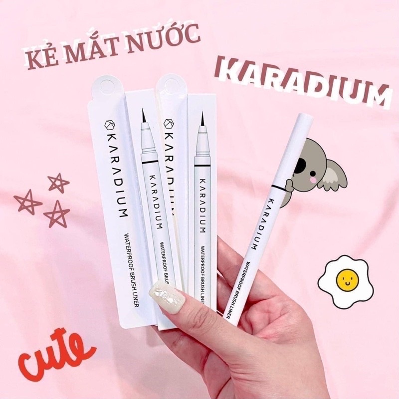 Bút Dạ Kẻ Mắt Chống Nước Karadium - Mẫu Mới
