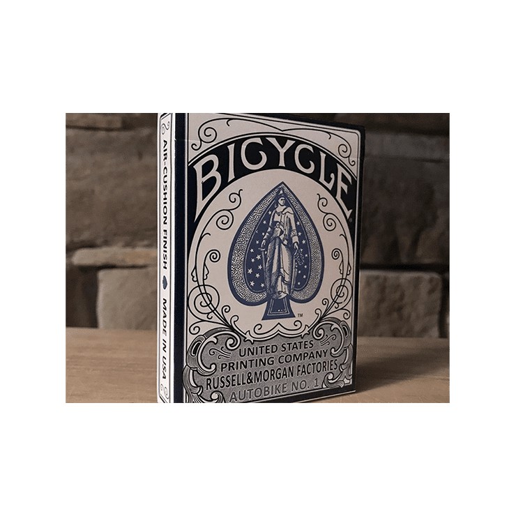 Bài Bicycle USA : Bicycle AutoBike No. 1 Playing Cards (Blue)