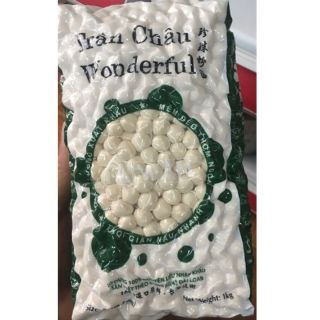 Trân Châu Trắng Wonderful gói 1kg dẻo mềm