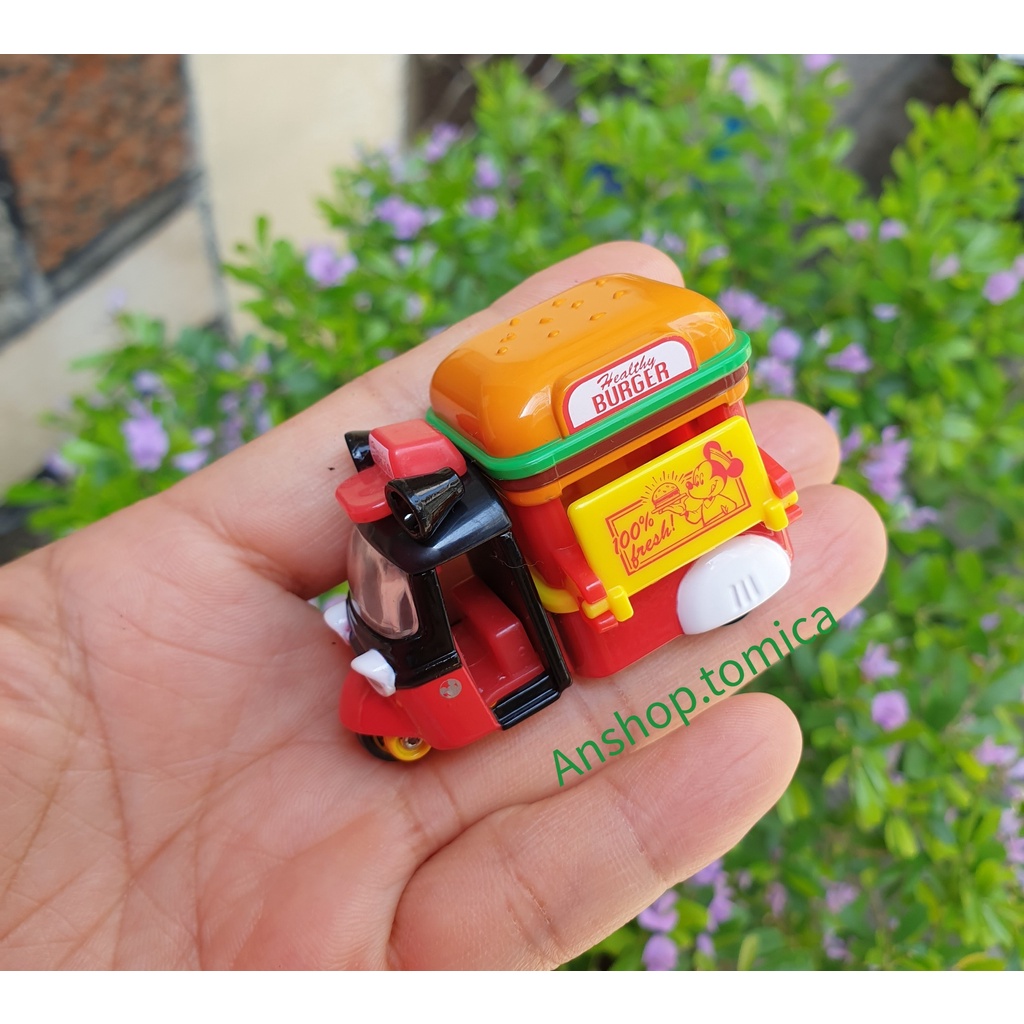 Mô hình xe bán Burger tomica Nhật Bản DM-04