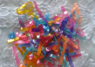100g dây thun cột tóc đủ màu cho bé yêu