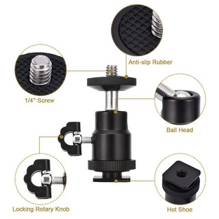 Đầu Bóng Mini Cho Máy Ảnh Dslr