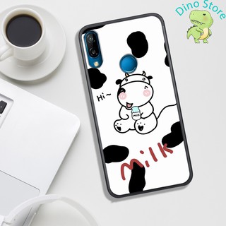 [Free Thêm Tên/Ngày Sinh/SĐT] ỐP LƯNG HUAWEI NOVA 3e/ P20 LITE, IN HÌNH CHÚ BÒ SỮA CUTE.