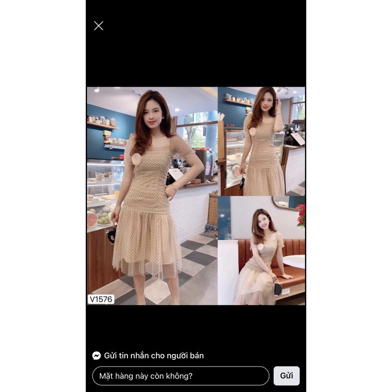 Váy vôn ren cao cấp