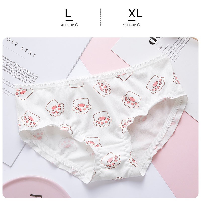 Quần lót nữ cotton cao cấp nâng mông in hoạ tiết đáng yêu dễ thương QL07 | BigBuy360 - bigbuy360.vn