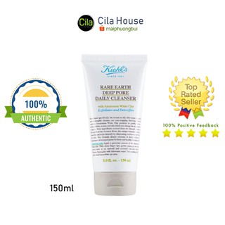 Sữa rửa mặt Kiehl's Rare Earth Deep Pore Daily Cleanser 150ml - Cila House