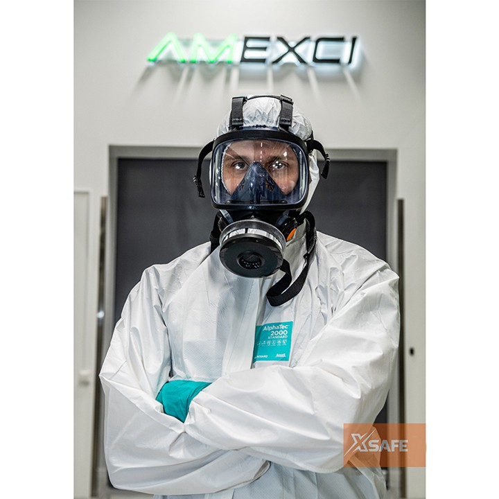 Quần áo chống hóa chất phòng dịch Alphatec 2000 Model 111 (Microgard 2000) Chống hóa chất - Chống lấy nhiễm ISO Type 5 6