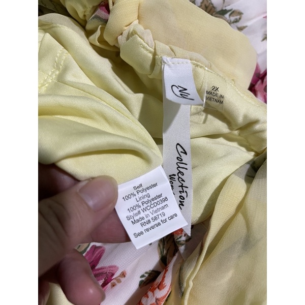 Đầm Voan Hoa Maxi Big Size Dư Xịn