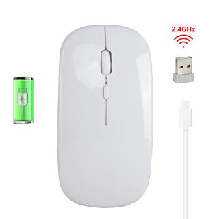 Chuột Không Dây Siêu Mỏng 2.4G Sạc Được