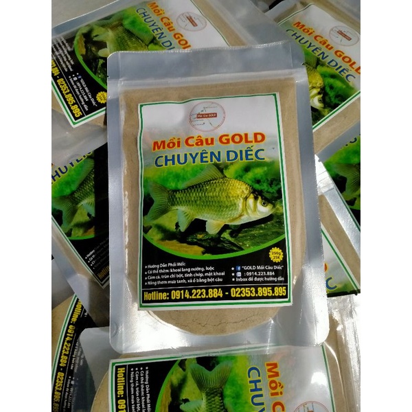 Mồi câu cá Diếc siêu nhạy ngũ cốc | combo 5 gói