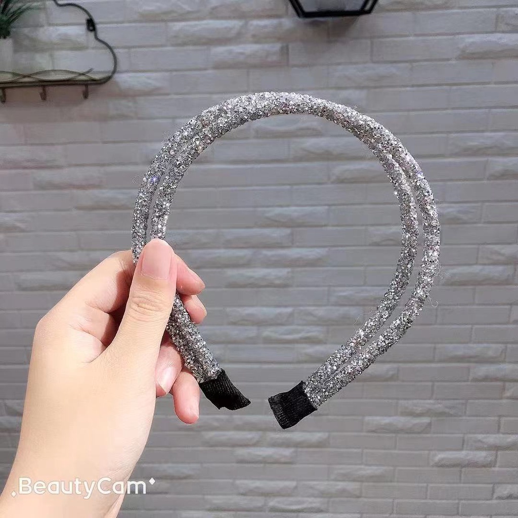 Băng Đô Đính Đá Toàn Diện Lung Linh Phong Cách Hàn Quốc