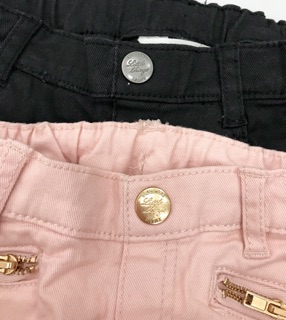 2 quần kaki bé gái H&M