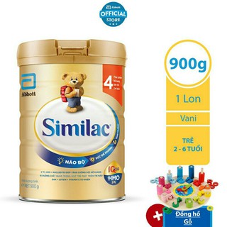 Bộ sữa similac iq4 hmo 900g tặng kèm quà