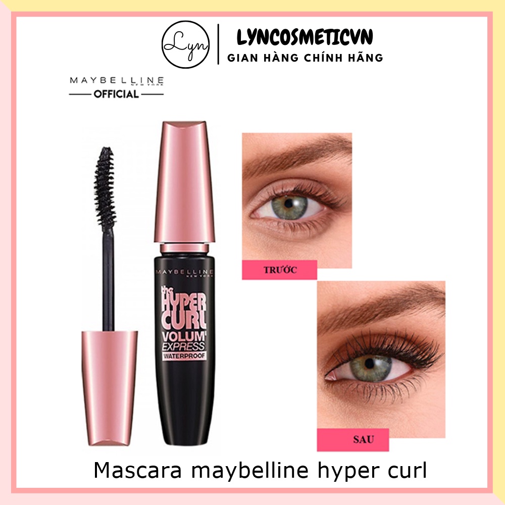 Chuốt mi Maybelline Hyper Curl Mascara