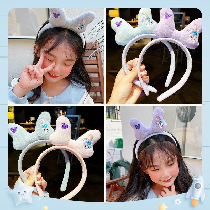 Băng đô , cài tóc nơ hoạt hình dễ thương