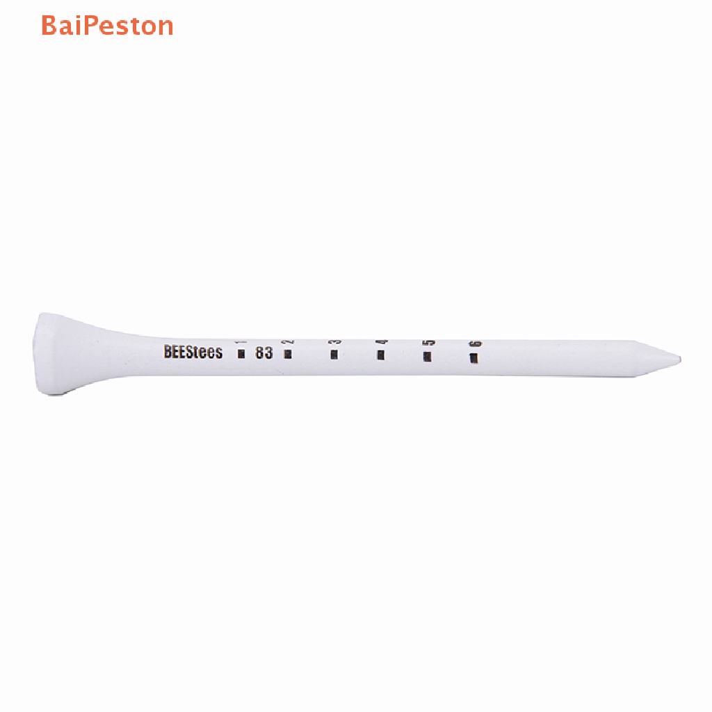 Set 50 Tee Golf Gỗ Màu Trắng 83mm Chuyên Nghiệp