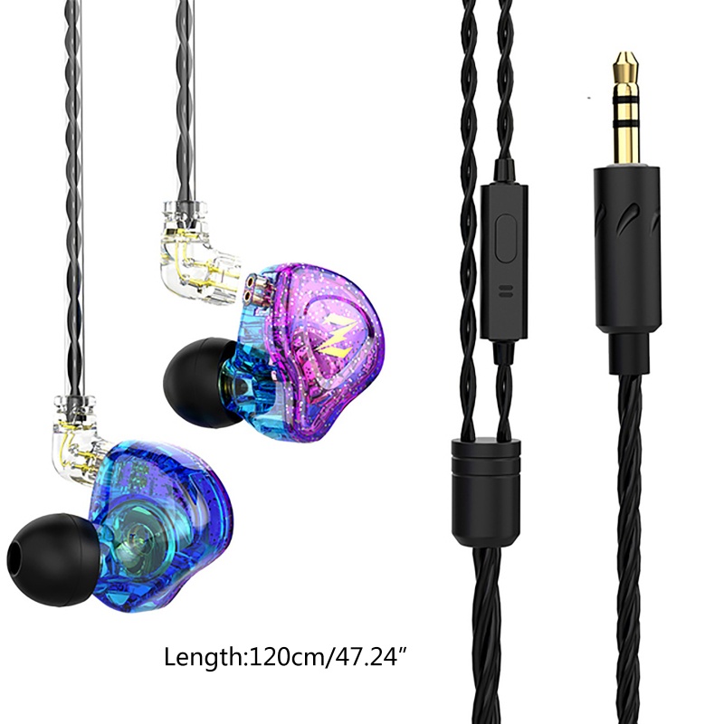 Tai Nghe Nhét Tai Có Dây Âm Thanh Siêu Trầm Kèm Mic Cho Điện Thoại / Máy Tính