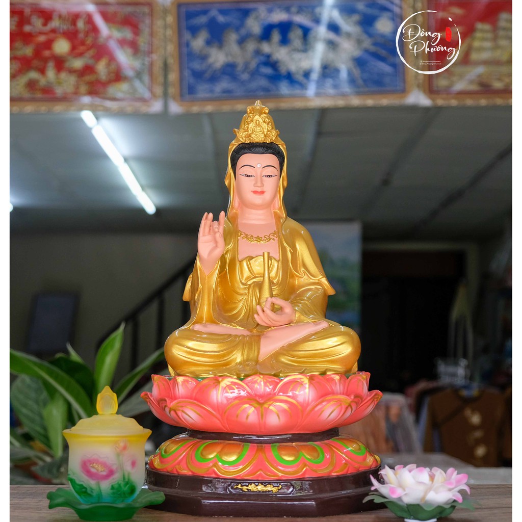 Tượng Quan Thế Âm Bồ Tát - Tượng Mẹ Quan Âm Thờ Cúng cao cấp