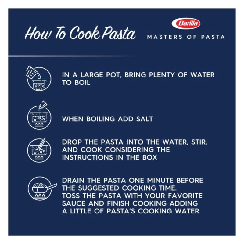 Mì Nui Barilla Hình Xoắn Các Cỡ Fusilli