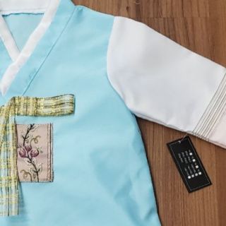 bộ hanbok bé trai