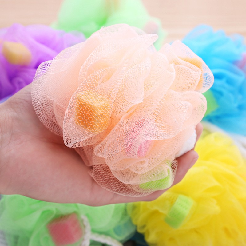 Bông tắm tạo bọt 2 lớp siêu mềm Hàng Nội Địa Trung