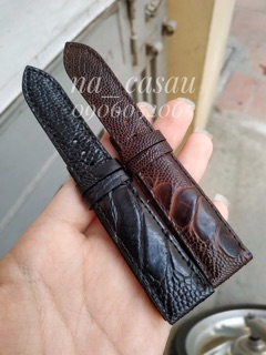 DÂY ĐỒNG HỒ DA CHÂN ĐÀ ĐIỂU