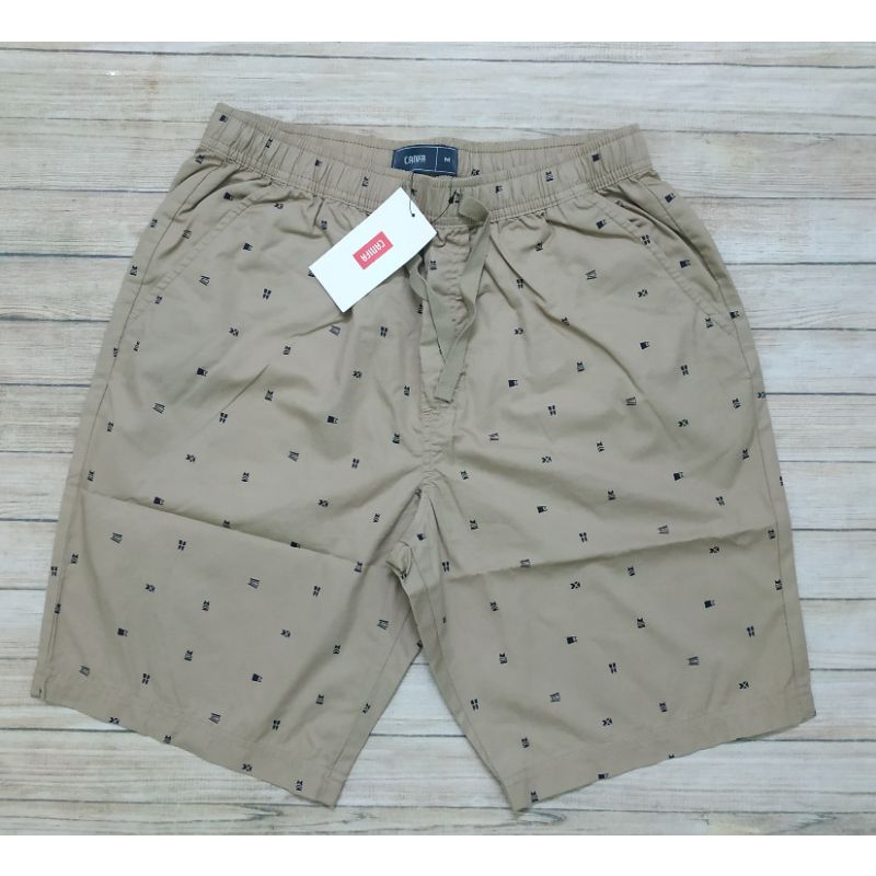 Quần soóc thô cotton nam Canifa