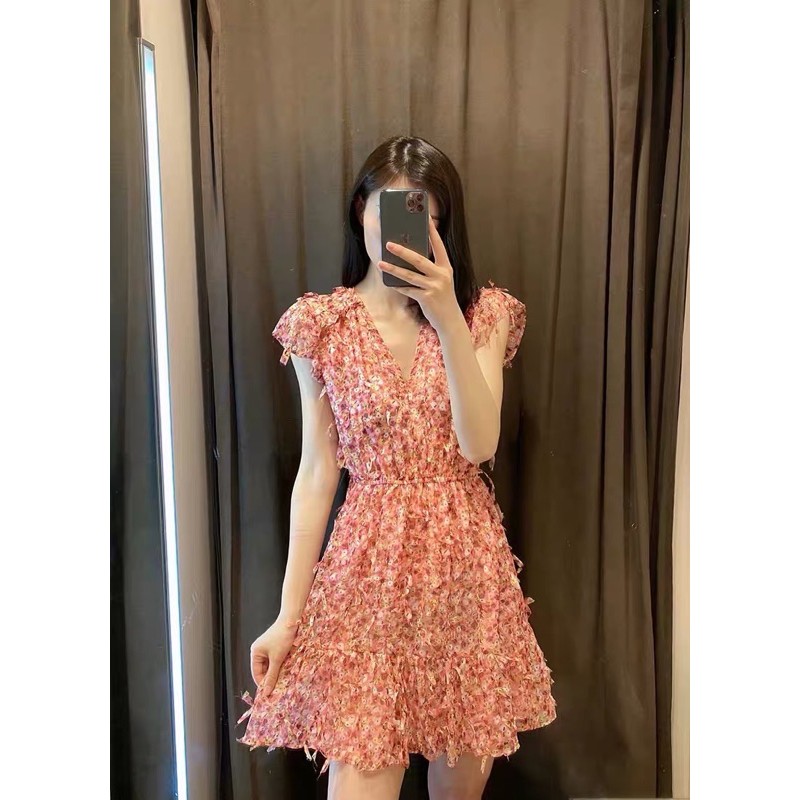 Váy Hoa xoè hàng xuất zara
