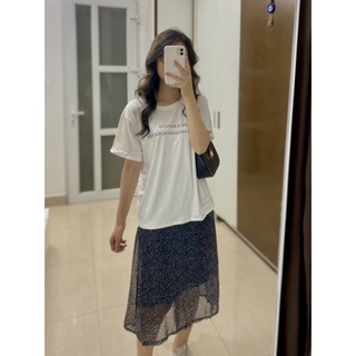 set đồ phông + váy - ảnh thật shop chụp