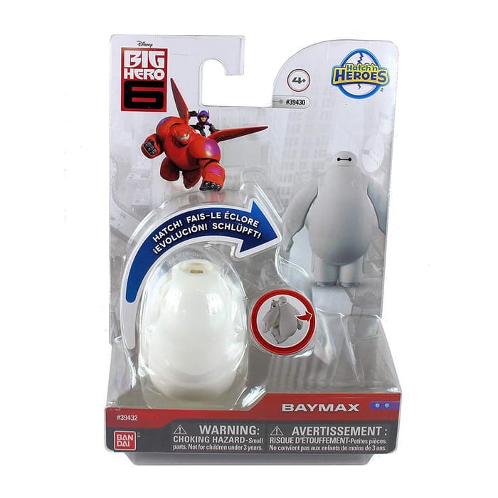 Mô Hình Nhân Vật Baymax Big Hero 6 Hatch 'n Heroes