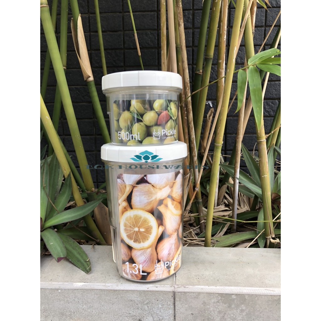 Hũ muối dưa Lock&Lock Bisfree LBF941W 500ml LBF942W 1.3L