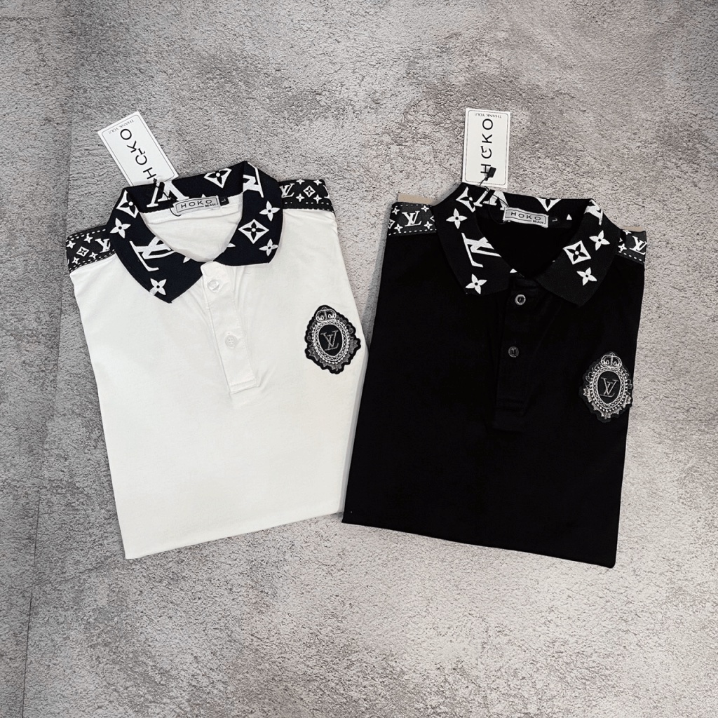 Hàng Hot Áo Thun PoLo Cổ Bẻ Vải Cotton MỊn Mát Phối Viền Tay Lờ Về Siêu ĐỈnh hhp (Mẫu Mới)