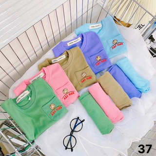 Đồ bộ bé trai gái MINKY MOM size đại cộc tay thun tăm, bộ quần áo cho bé trẻ em mặc ở nhà 1 2 3 4 5 6 7 8 tuổi BC051