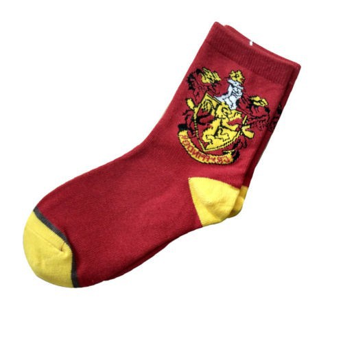 1 Đôi Tất Cotton In Hình Gryffindor Trong Phim Harry Potter