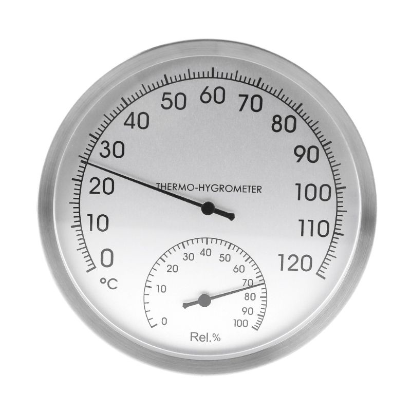 Đồng Hồ Đo Nhiệt Độ Và Độ Ẩm 127mm / 5 &quot;127mm