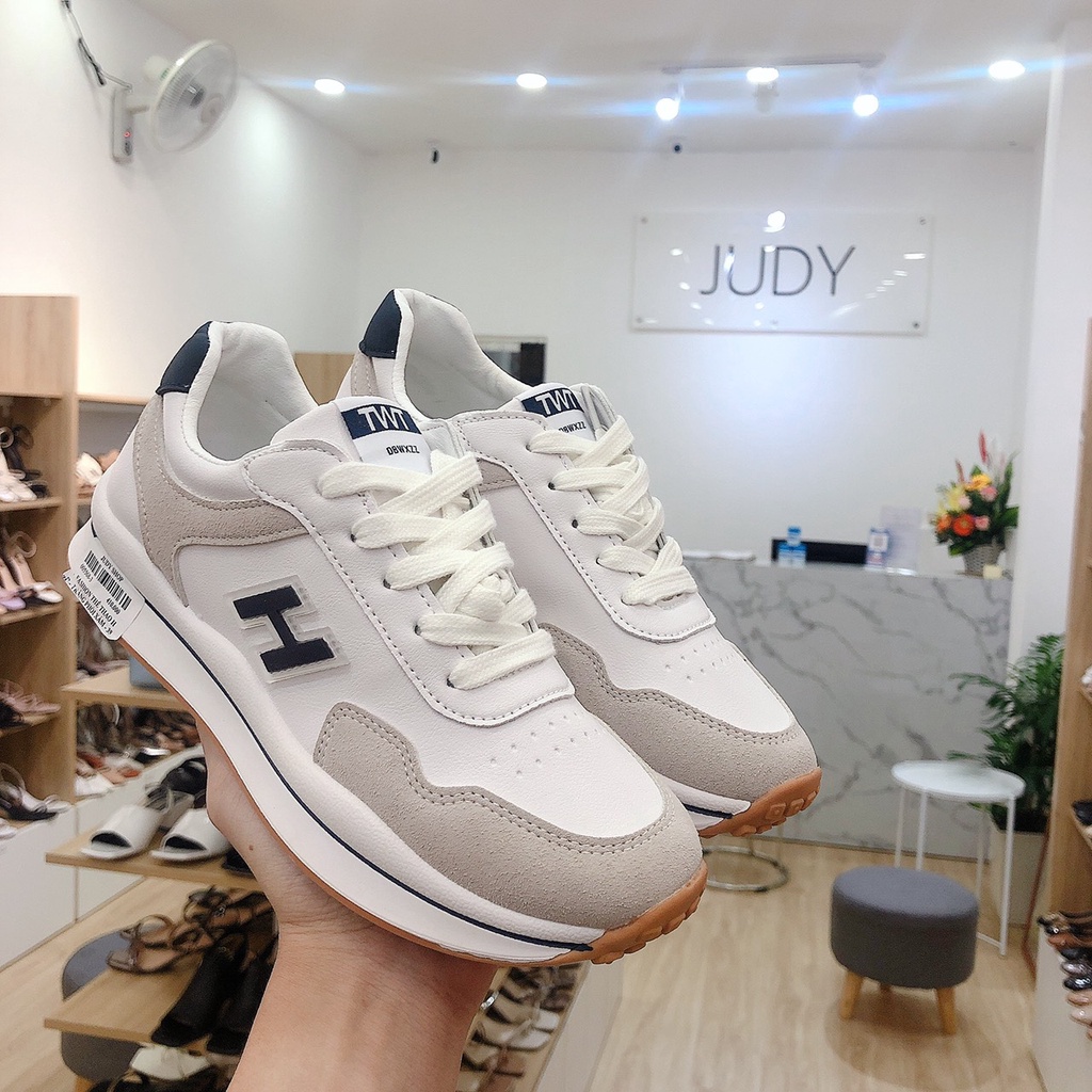 Giày Thể Thao Nữ Fashion Đế Cao 4p [ FORM ÔM CHÂN, NÊN TĂNG 1 SIZE]