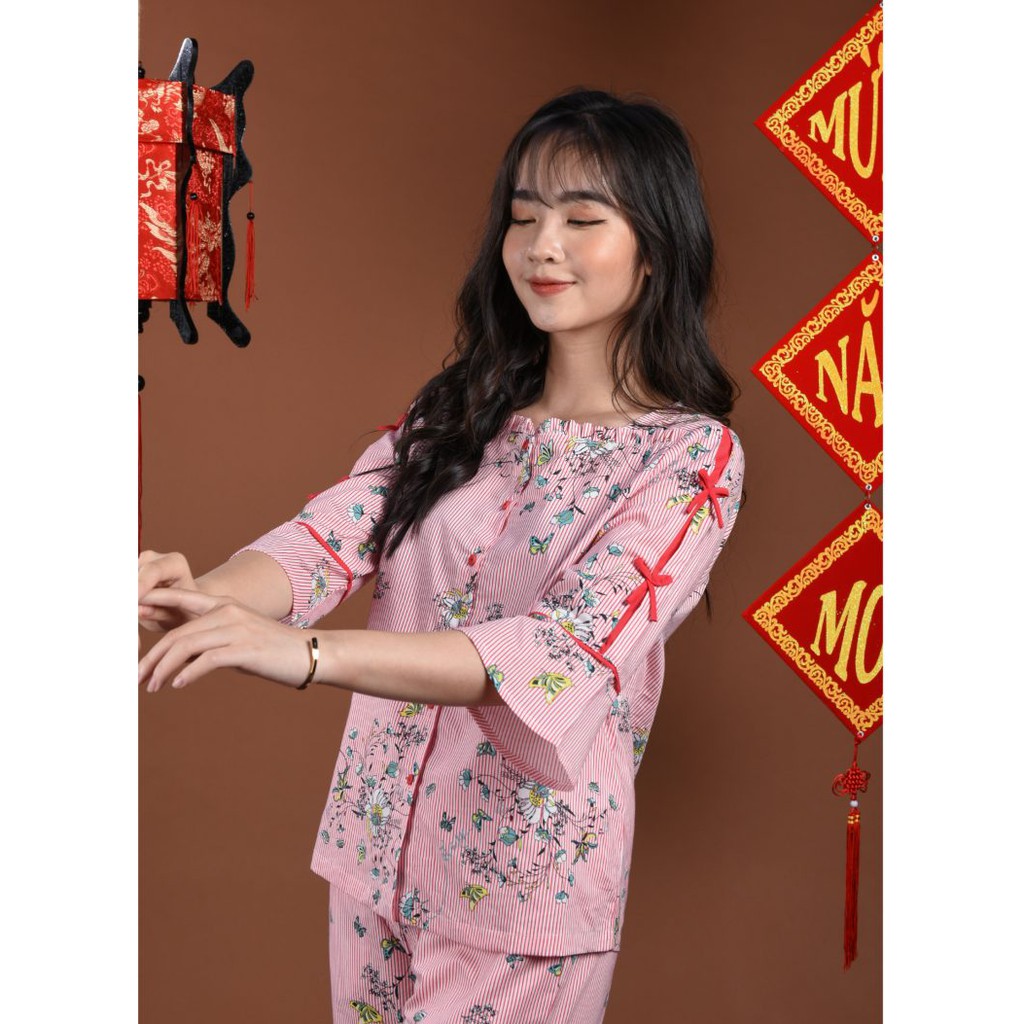 [Mã WABRWA15 giảm 15% đơn 300K] Winny-Bộ đồ tay lỡ quần dài-1MNWO20090