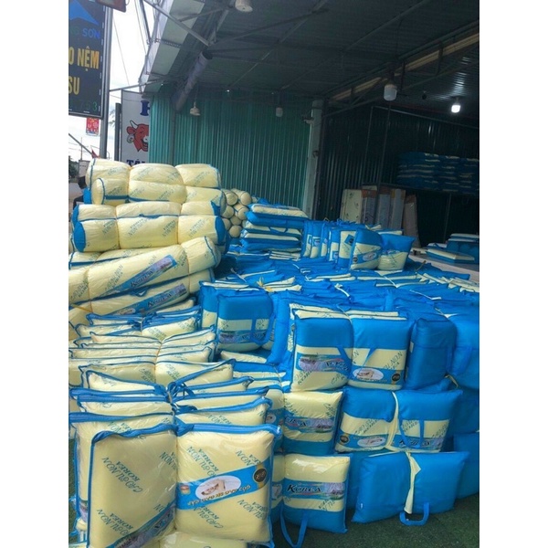 Ruột gối cao su non thiên nhiên hàng loại 1 cao cấp đàn hồi thoáng khí