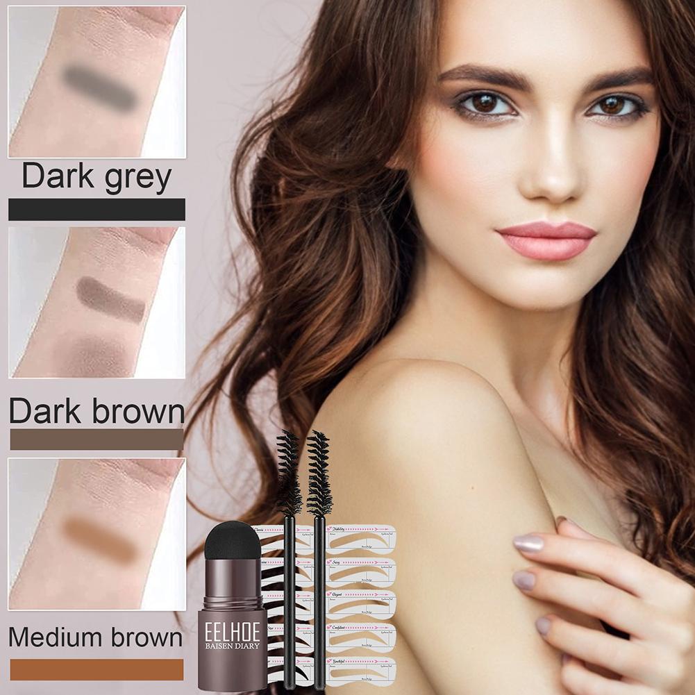 Bộ Khuôn Gel Tạo Dáng Lông Mày Trang Điểm Chuyên Nghiệp One Step