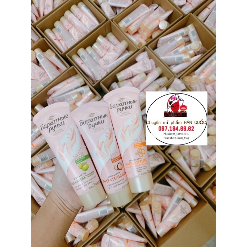 Kem dưỡng da tay hàng Nga-Chuyên dưỡng cho tay mềm mịn ,chống khô nứt