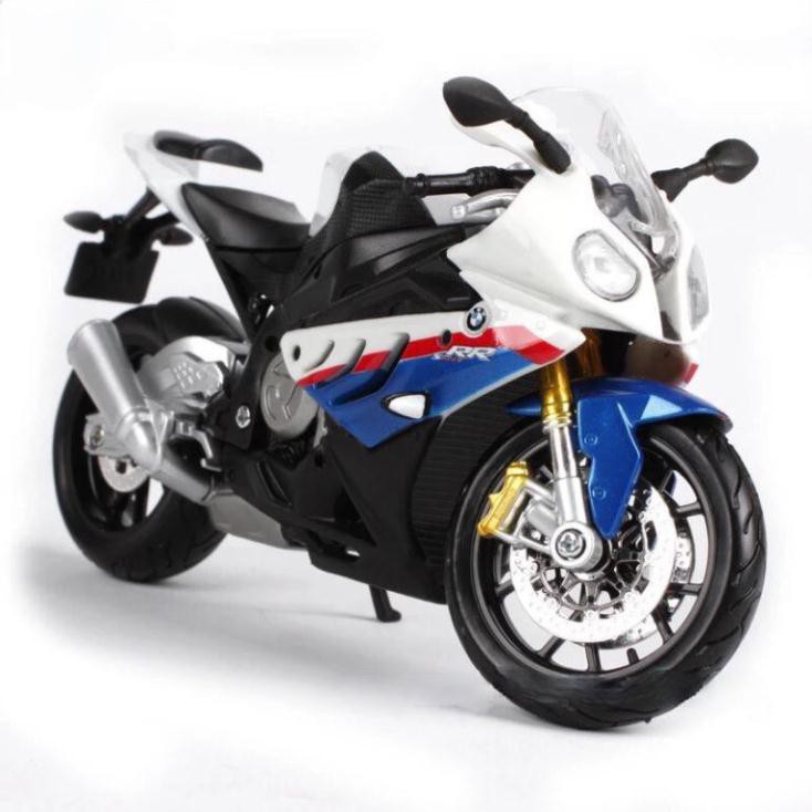 Mô Hình Xe Máy Bmw S1000RR Tỉ Lệ 1:12 Maisto