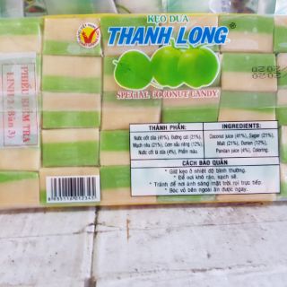 Kẹo dừa thanh long bến tre