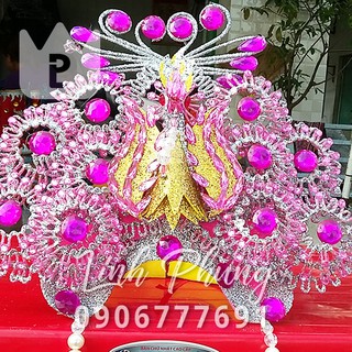 Mão Bà Đầu Cánh Mút (Búi Đầu) - 1m4 (Ni 55cm) - Xanh, Hồng
