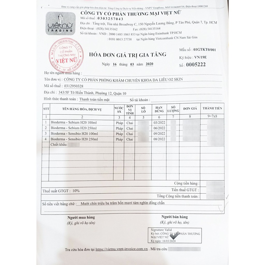 Nước Tẩy Trang B.I.O Nội Địa Pháp | BigBuy360 - bigbuy360.vn