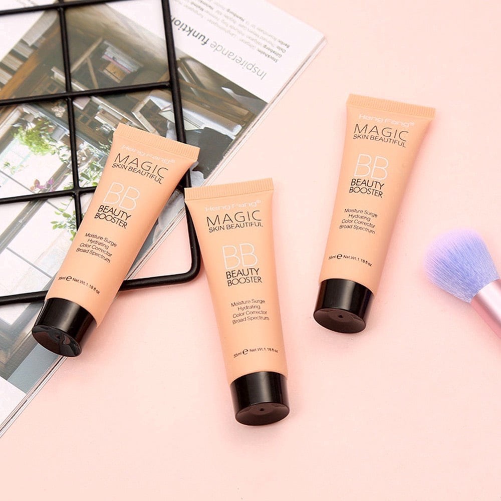 Kem nền BB Cream Magic HengFang che khuyeert điểm mịn da lâu trôi nội địa sỉ rẻ kem lót cc cream makeup foudation