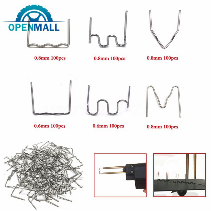 Set 100 dụng cụ bấm ghim dùng để sửa chữa ô tô đa năng tiện dụng